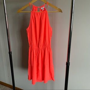 AE Neon Pink halter dress